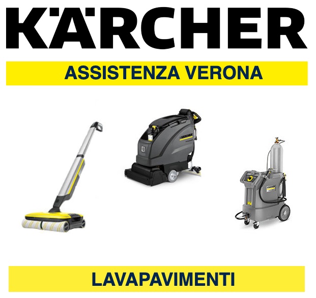 Assistenza Riparazione Lavapavimenti Karcher Verona